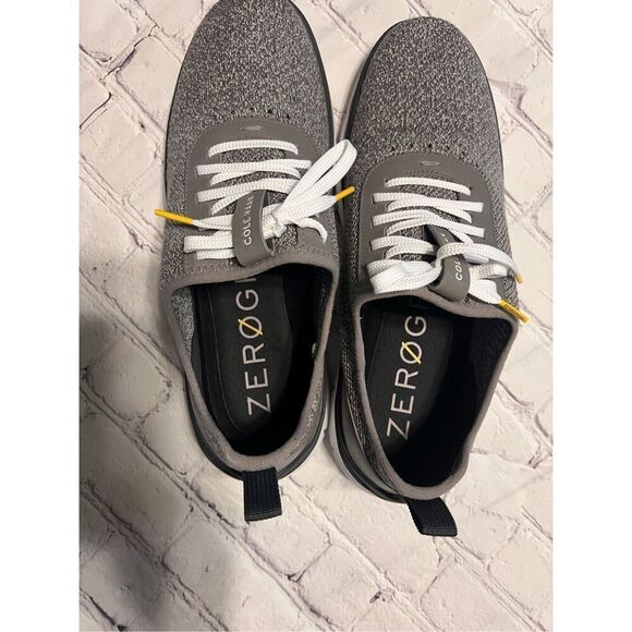 Cole Haan Men's Size 11 ZeroGrand Stitch Lite Sneaker Gray Tweed Casual Shoe - Picture 9 of 16
